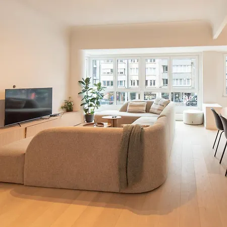 Deluxe 3 Bedrooms Apartment With Casino View At The Beach And Free Parking Ostend