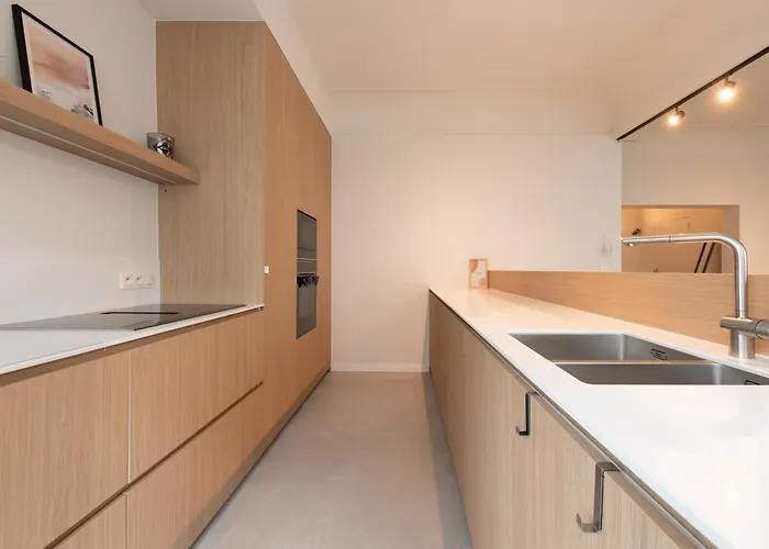 公寓 Deluxe 3 Bedrooms With Casino View At The And Free Parking 奥斯滕德