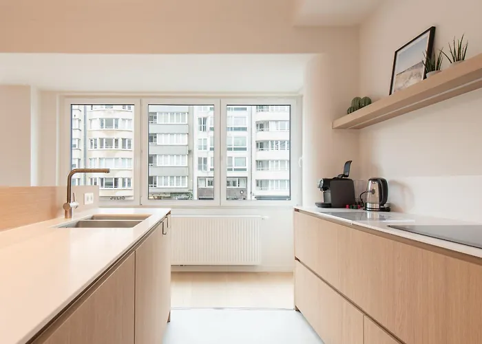 公寓 Deluxe 3 Bedrooms With Casino View At The And Free Parking 奥斯滕德